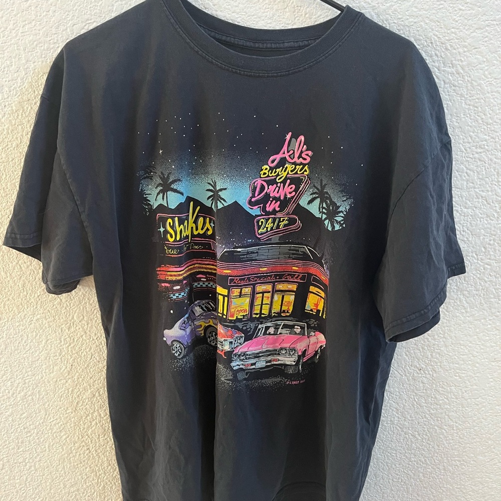 brandy melville al’s diner tee shirt